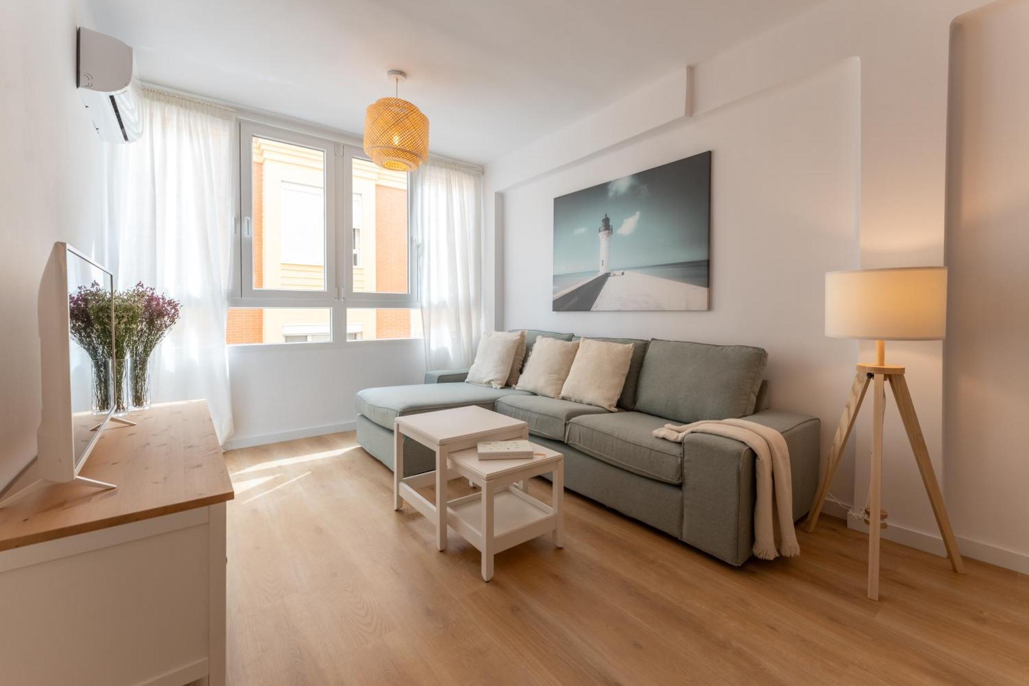 Ferienwohnung Malaga Lux Oasis - Modern 3Br, Fast Wifi, Smarttv Exterior foto