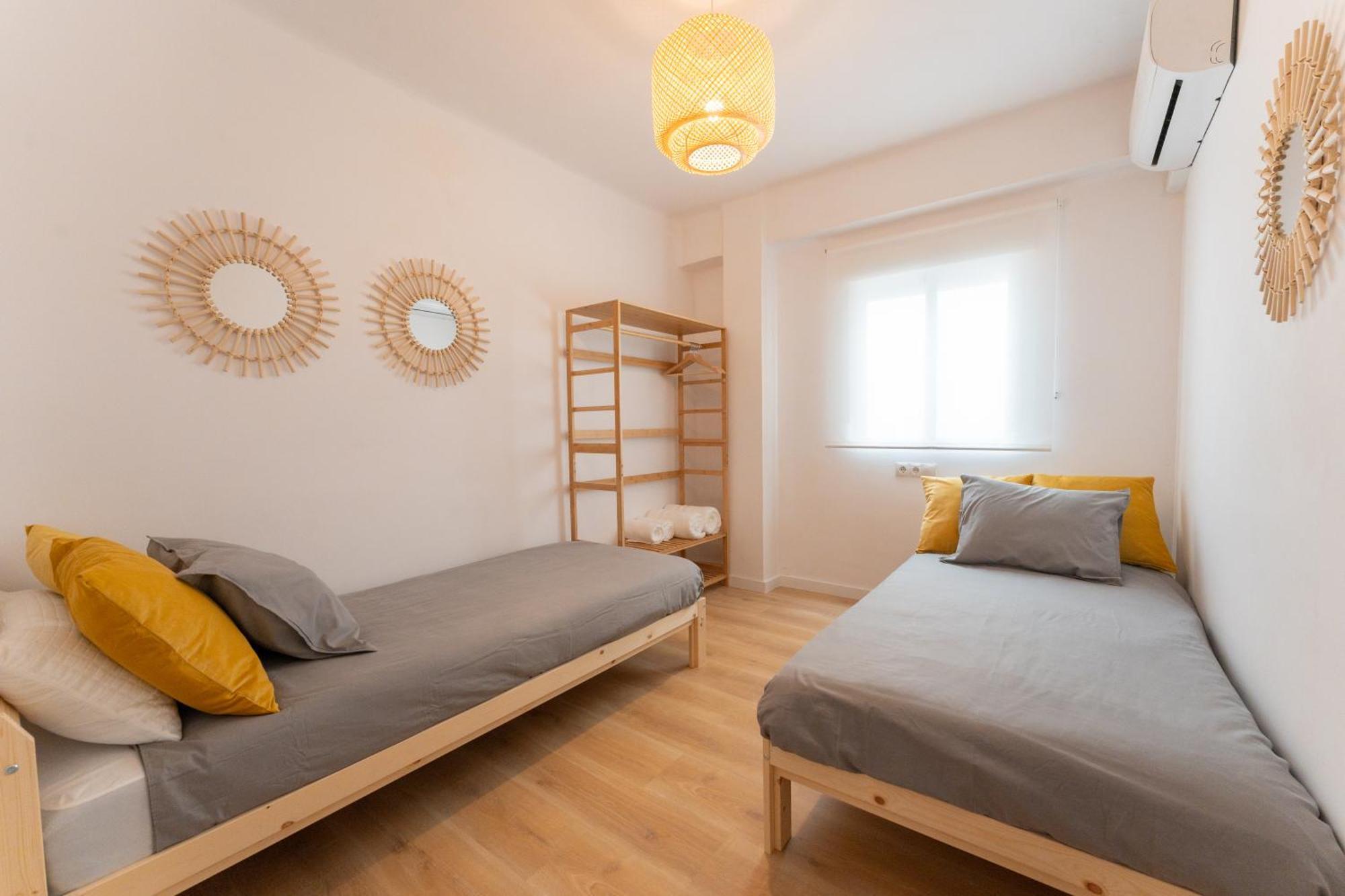 Ferienwohnung Malaga Lux Oasis - Modern 3Br, Fast Wifi, Smarttv Exterior foto
